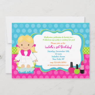 Convites de aniversário SPA