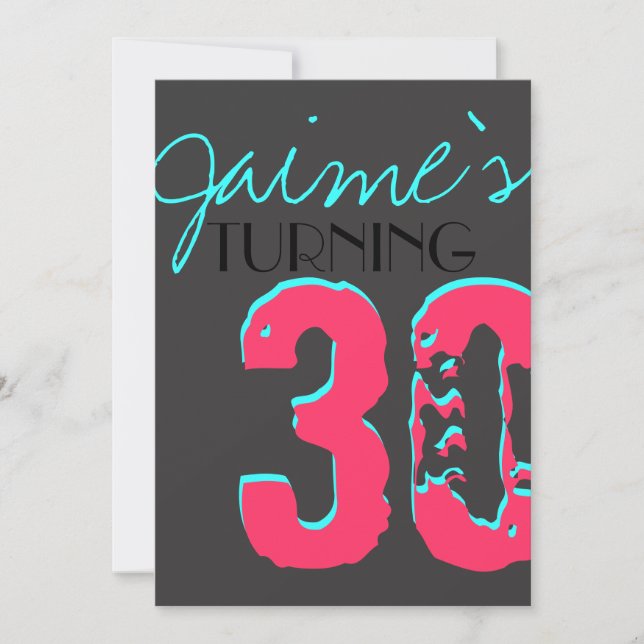 Convites de aniversário Surprise de diversão (Frente)