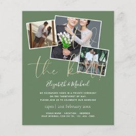 Convites de Anúncio de Casamento Nós Amarramos o N