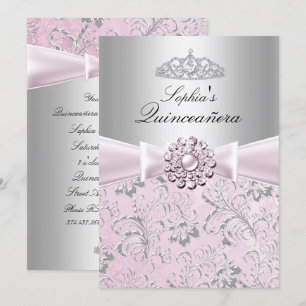 Convites de Anúncio de Tiara de Redemoinho Floral