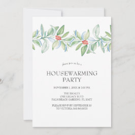 Convites de Aquecimento Watercolor Natal