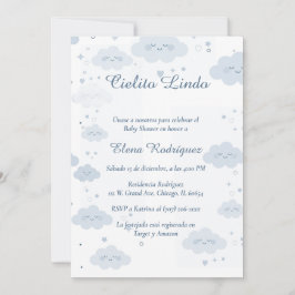 Convites De Baby Shower Cielito Lindo