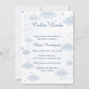 Convites De Baby Shower Cielito Lindo