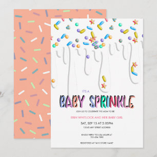 Convites de Baby Sprinkle