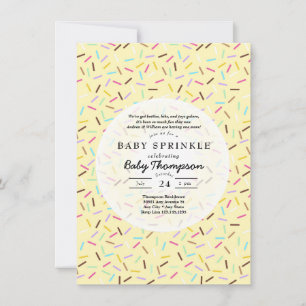 Convites de Baby Sprinkle