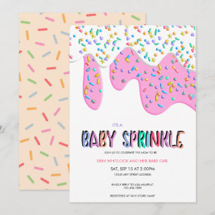 Convites de Baby Sprinkle