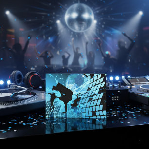 Convites de Bailarinos Silhuetados