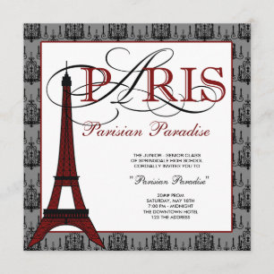 Convites de Baile de Paris