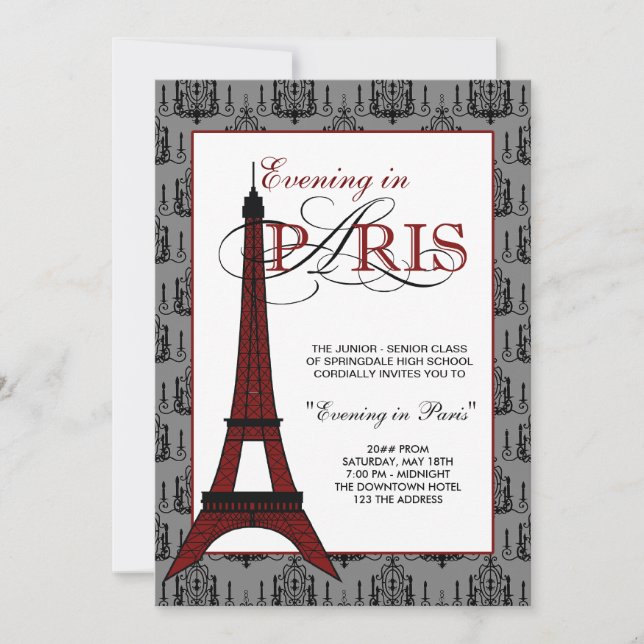 Convites de Baile de Paris (Frente)