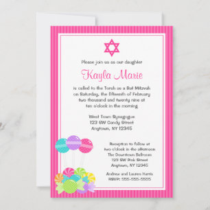 Convites De Bat Mitzvah, De Gandy Rosa