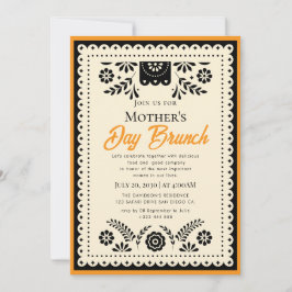Convites de Brunch do Dia das Mães em Aquarela
