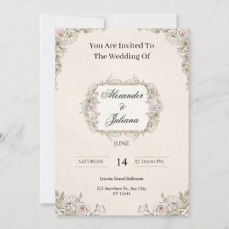 Convites de Casamento