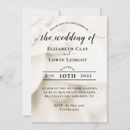 Convites de casamento