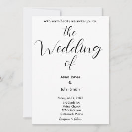 Convites de Casamento