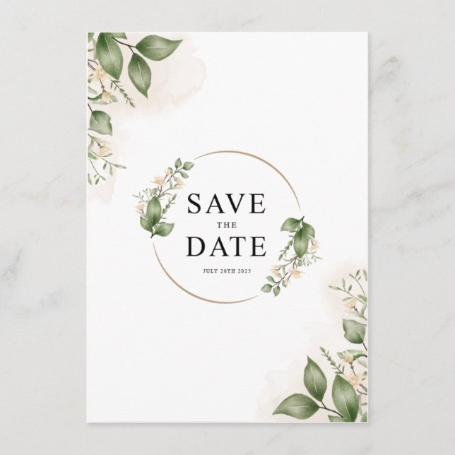 convites de casamento (Frente)