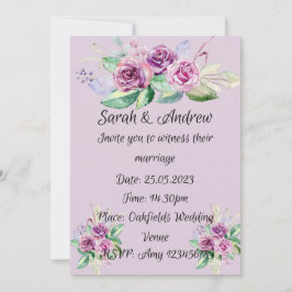 Convites de Casamento 