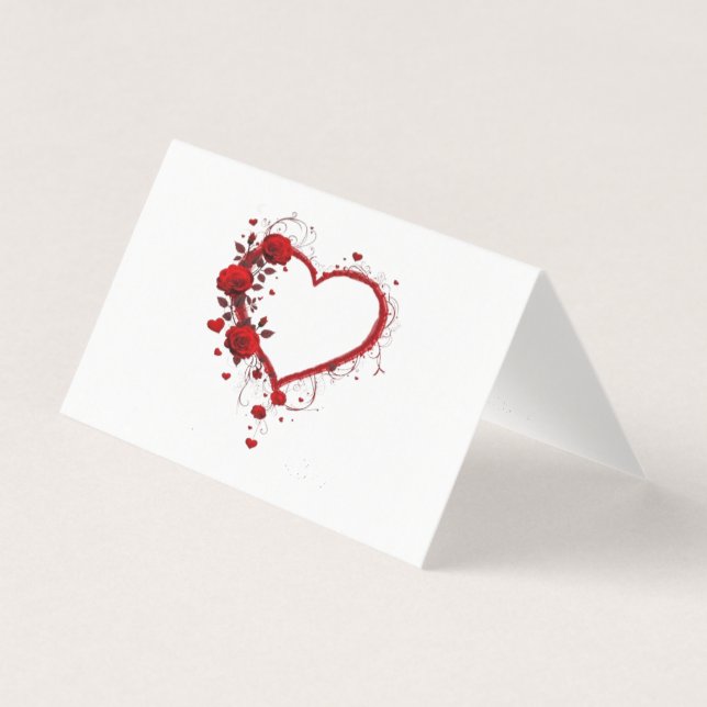 Convites de casamento amorosos (Frente)