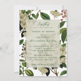 CONVITES DE CASAMENTO BOTÂNICOS