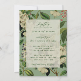 CONVITES DE CASAMENTO BOTÂNICOS - SÁBIO