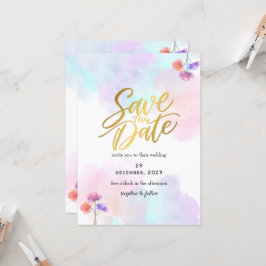 Convites De Casamento Brancos E Azuis