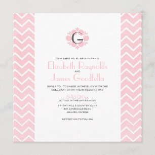 Convites de Casamento Chevron