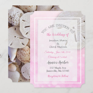 Convites de Casamento com Ameaça de Dólar Rosa