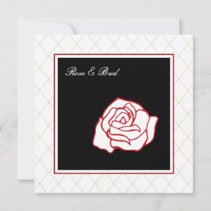 Convites de Casamento com Rosas