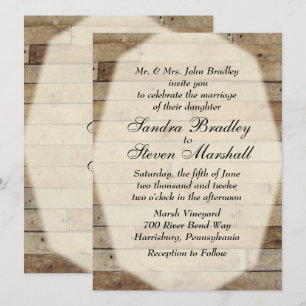 Convites de Casamento Country