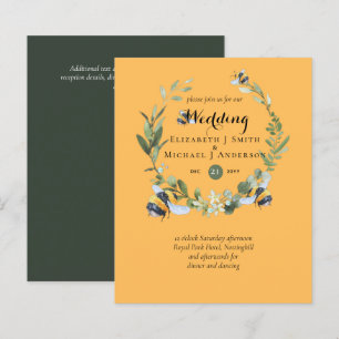 CONVITES DE CASAMENTO de Abelhas Eucalyptus