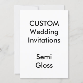 Convites de Casamento de GLOSS SEMI Personalizado 