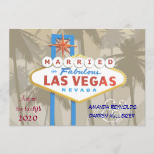 Convites de Casamento de Las Vegas