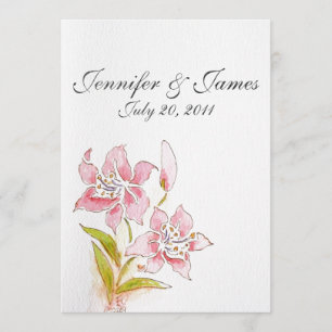 Convites De Casamento De Lilly