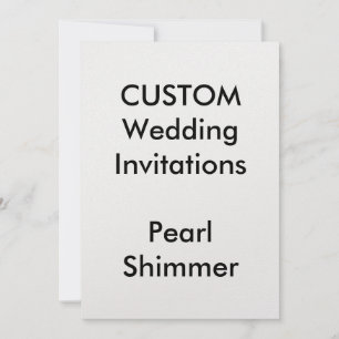 Convites de Casamento de PEARL SHIMMER Personaliza