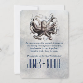 Convites de Casamento de Praia com Sal Marinho e P