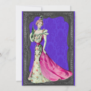 Convites de Casamento de Senhora Vitoriana