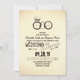 Convites de casamento divertidos e criativos