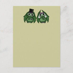 Convites de Casamento do Cthulhu em Branco