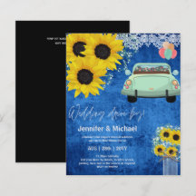 Convites de casamento Drive-BY Orçamentário - Casa