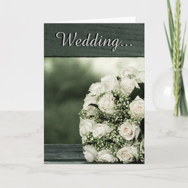 Convites de Casamento Elegantes (Frente)
