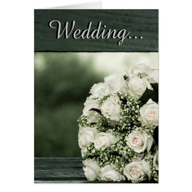 Convites de Casamento Elegantes (Frente)