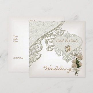 Convites de Casamento Elegantes