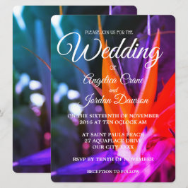Convites de Casamento Fabulosos do Pássaro do Para