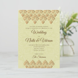 Convites de casamento hindu & convites de casament
