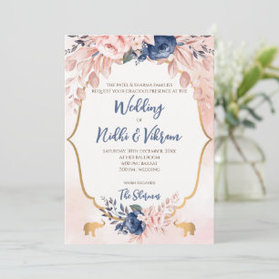 Convites de casamento indianos & cartões de casame