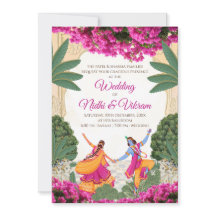 Convites de casamento indianos & cartões de casame