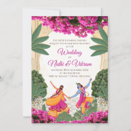 Convites de casamento indianos & cartões de casame
