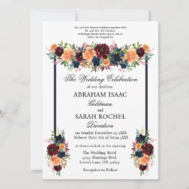 Convites de Casamento Judaico Tradicionais - Vinho