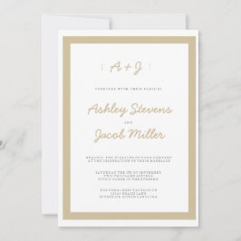 Convites de Casamento Minimalistas | EDDINHAS