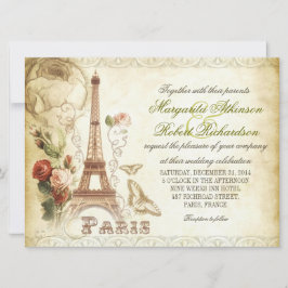 Convites de casamento PARIS