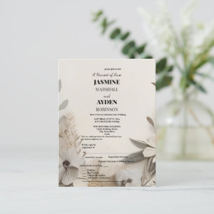 Convites de Casamento Personalizados Elegantes